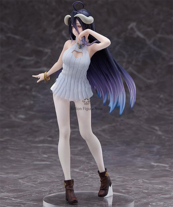 Albedo Overlord Knitted Dress Cosplay Costume