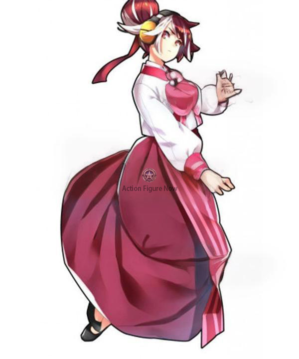 Guilty Gear Xrd Rev 2 Kum Haehyun Cosplay Outfit