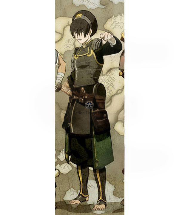 Adult Avatar: The Last Airbender Toph Beifong Cosplay Costume