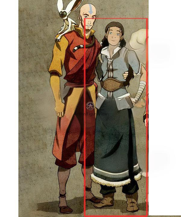 Adult Avatar: The Last Airbender Katara Animated Movie Cosplay Costume