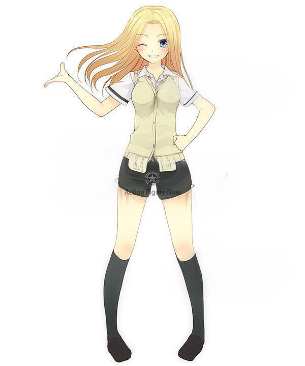 Nakamura Rio Cosplay Costume from Assassination Classroom