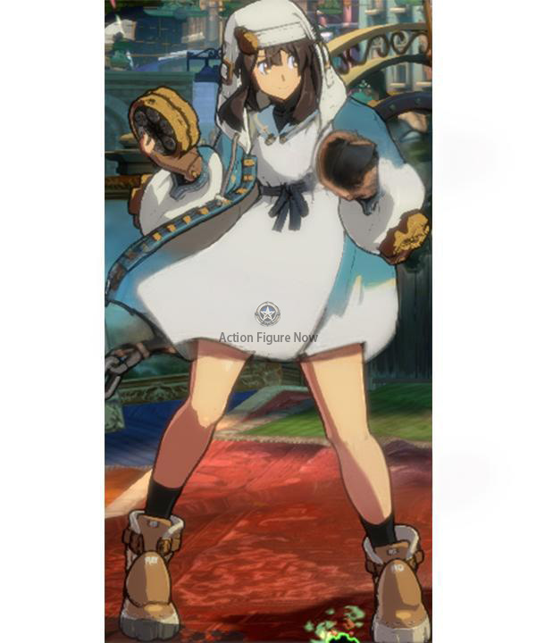 Guilty Gear: Strive Bridget Aqua Blue Cosplay Costume