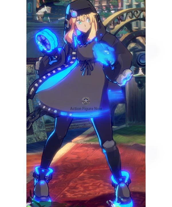 Bridget Blue and Black Edition Cosplay Costume from Guilty Gear -Strive-