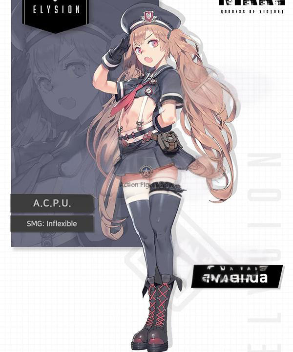 Nikke: The Goddess of Victory Milanda Cosplay Costume Set