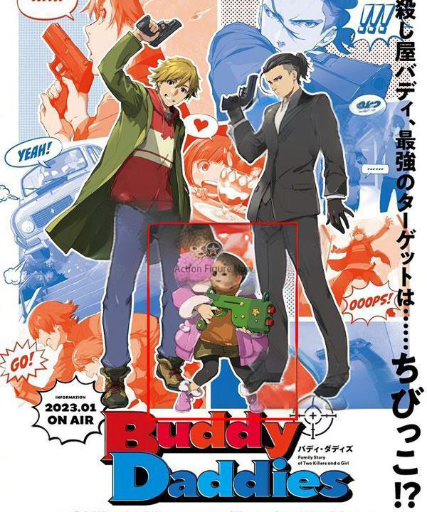 Official Buddy Daddies Anime Miri Unasaka Cosplay Costume