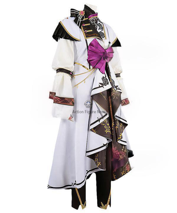 White Acanthe Ensemble Stars Valkyrie Mika Kagehira Cosplay Costume