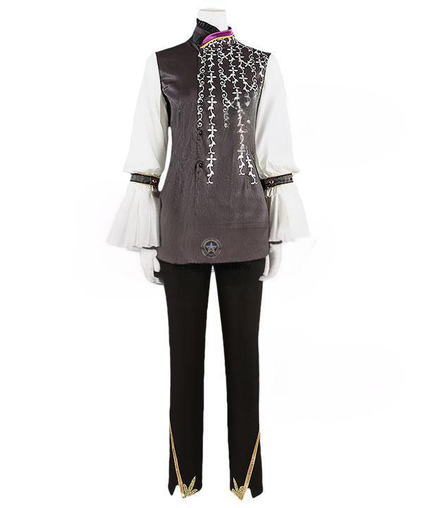 White Acanthe Ensemble Stars Valkyrie Mika Kagehira Cosplay Costume