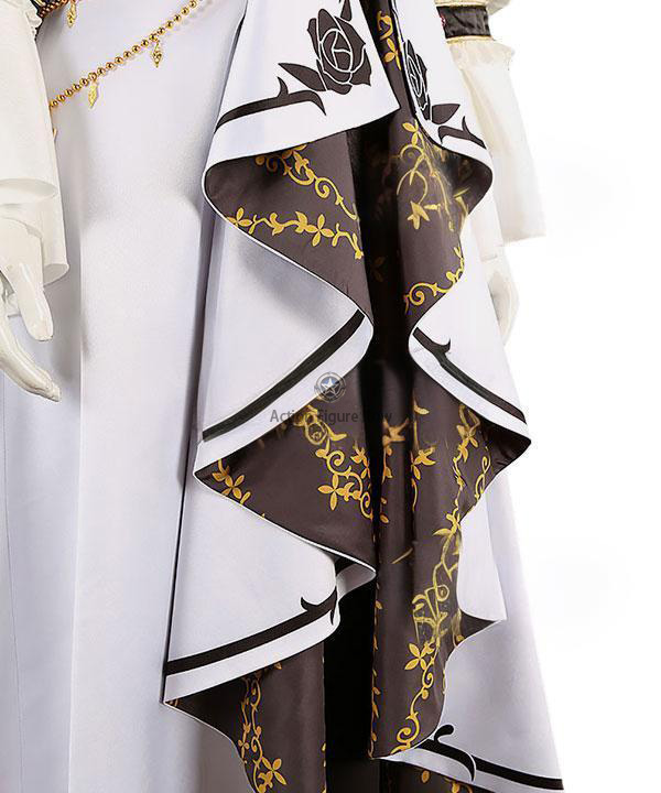 White Acanthe Ensemble Stars Valkyrie Mika Kagehira Cosplay Costume