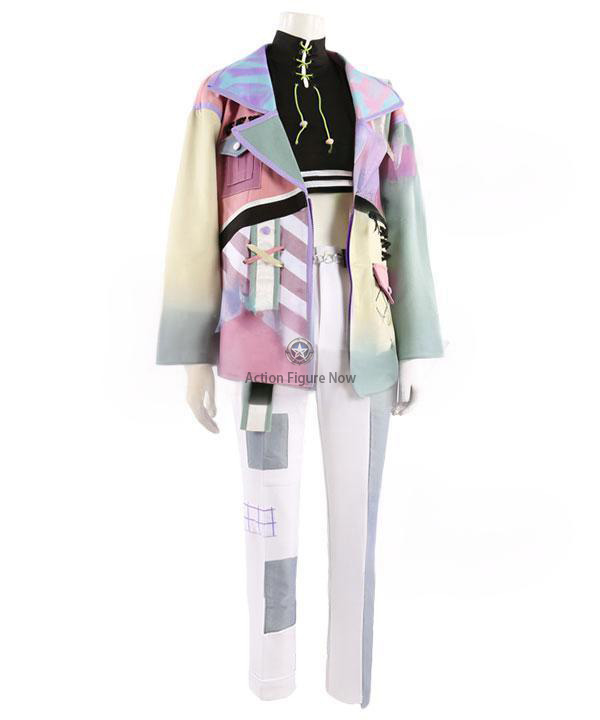 Eden Hiyori Tomoe City Rider Cosplay Costume from Ensemble Stars