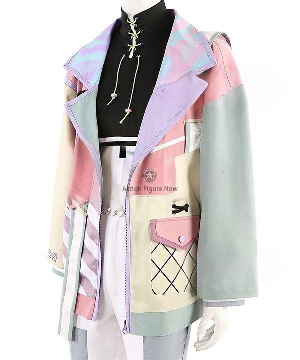 Eden Hiyori Tomoe City Rider Cosplay Costume from Ensemble Stars