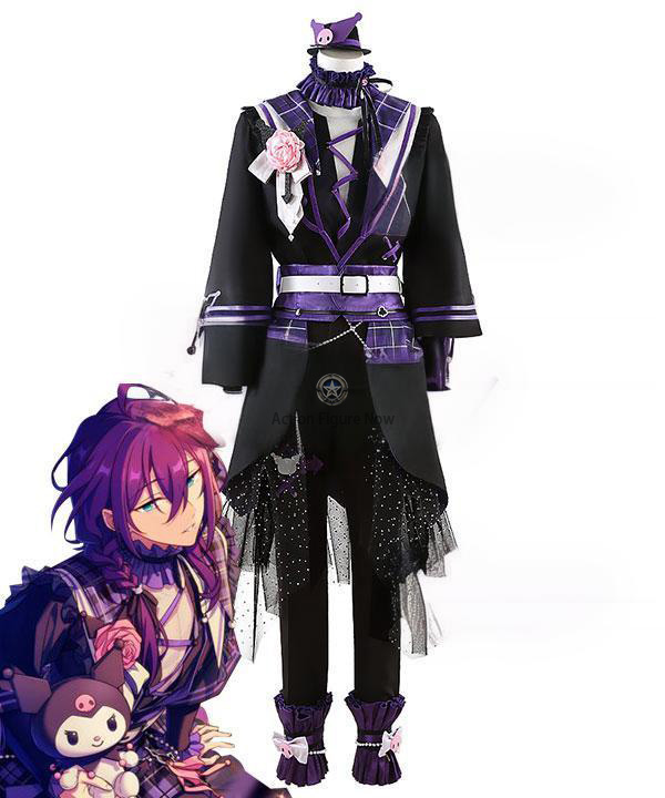 Mayoi Ayase Kuromi Cosplay Costume from Ensemble Stars!! ALKALOID