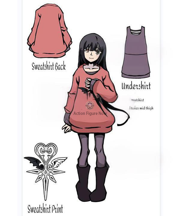 Kingdom Hearts x The World Ends with You Crossover Skuld Cosplay Costume
