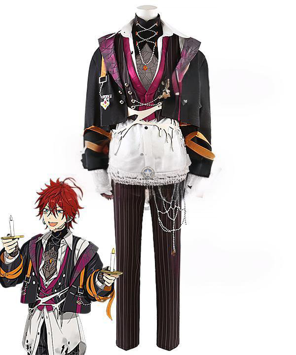 Ensemble Stars!! Crazy:B Desire for Mischief Spider Halloween Rinne Amagi Cosplay Outfit