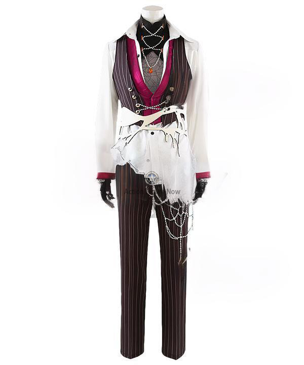 Crazy:B Niki Shiina Desire for Mischief Spider Halloween Cosplay Costume from Ensemble Stars!!