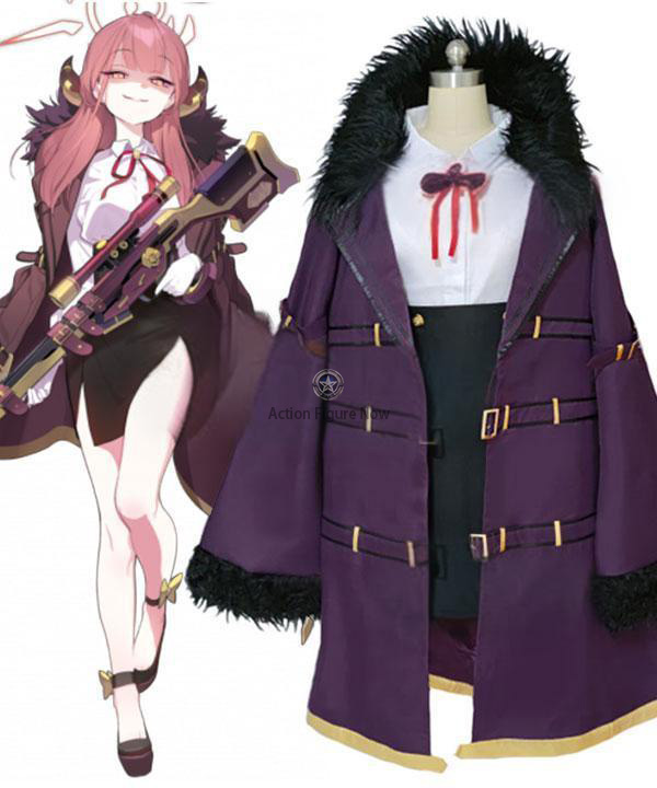Blue Archive Rikuhachima Aru Rabbit Team Uniform Cosplay Costume