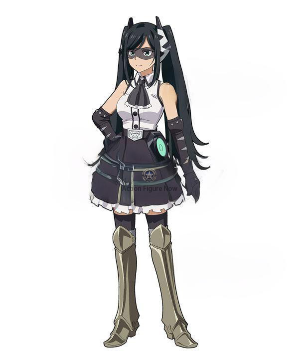 Black Pilse Dunant Shironai Cosplay Costume