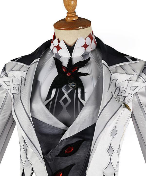Genshin Impact: Fatui Arlecchino Servant Cosplay Costume