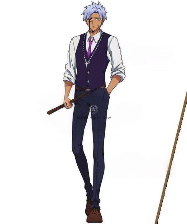 Renatus Revol Cosplay Costume from Mashle: Magic and Muscles