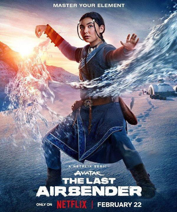 Katara Cosplay Costume Netflix Live Action Series Avatar: The Last Airbender