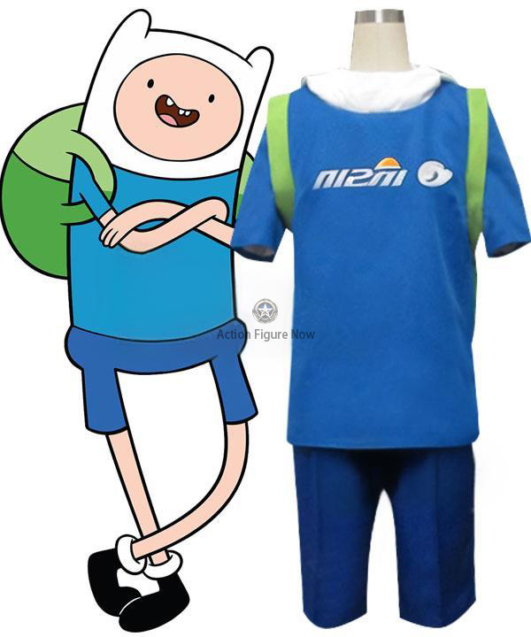 Adventure Time: Finn Mertens Human Version Cosplay Costume