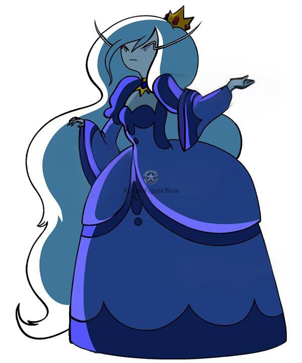 Adventure Time: Fiona and Cake Ice Queen Cosplay Costume