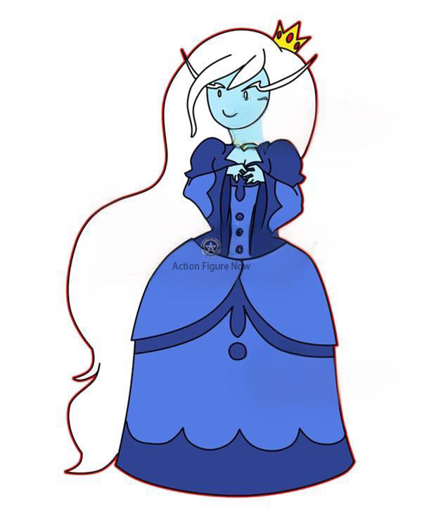 Adventure Time: Fiona and Cake Ice Queen Cosplay Costume