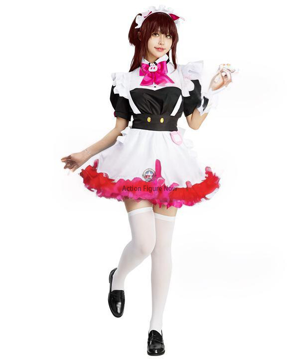 Nagomi Wahira Akiba Maid War Cosplay Costume
