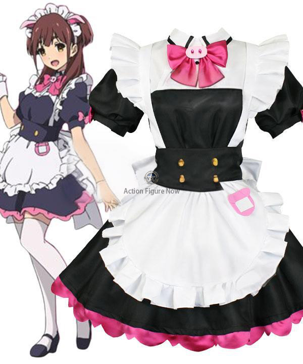 Nagomi Wahira Akiba Maid War Cosplay Costume