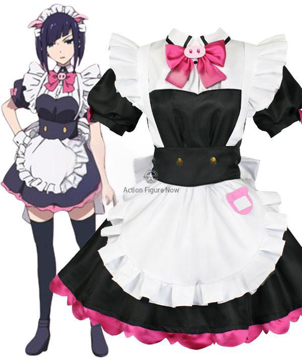 Akiba Maid War - Ranko Mannen Cosplay Costume