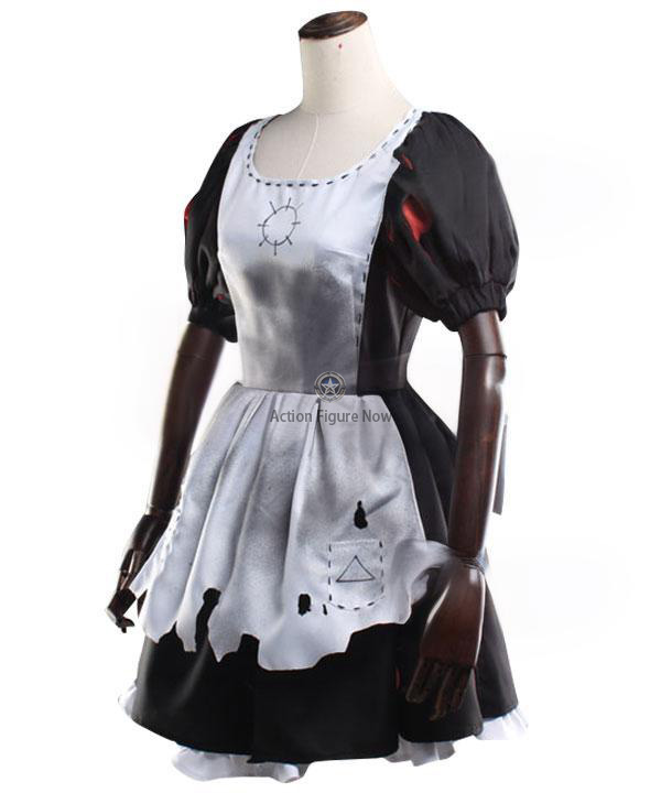 Alice: Madness Returns Alice Ash Dress Cosplay Costume