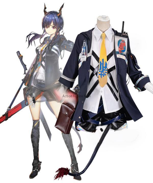 Arknights Ch'en Cosplay Costume Outfit