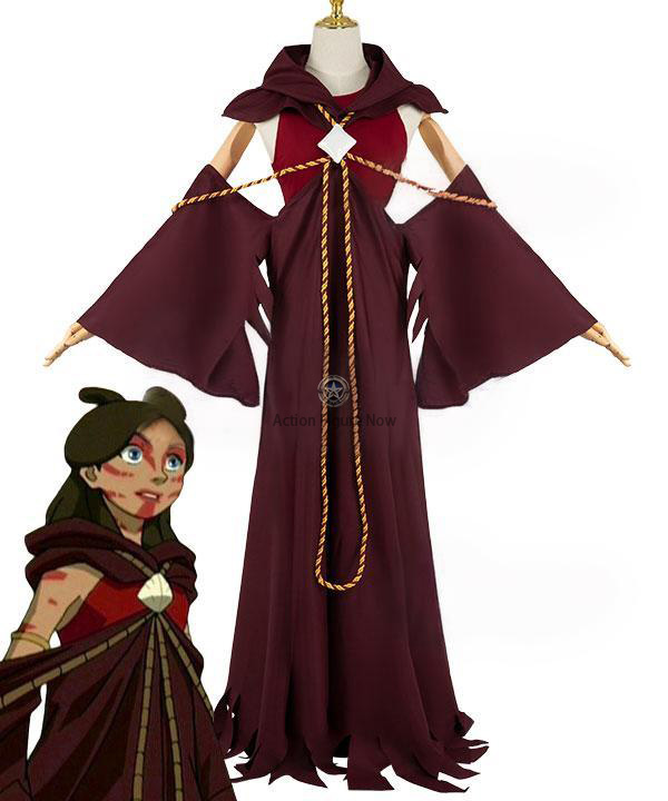 Katara: As The Painted Lady Cosplay Costume from Avatar: The Last Airbender