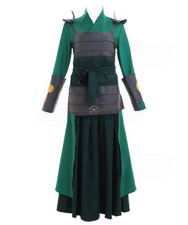 Kyoshi Warriors Suki Cosplay Costume from Avatar: The Last Airbender