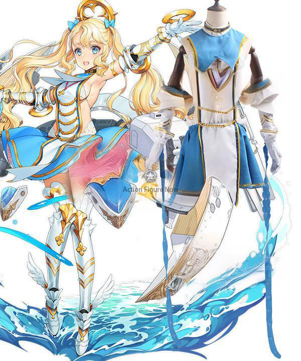 Azur Lane Emile Bertin Cosplay Costume