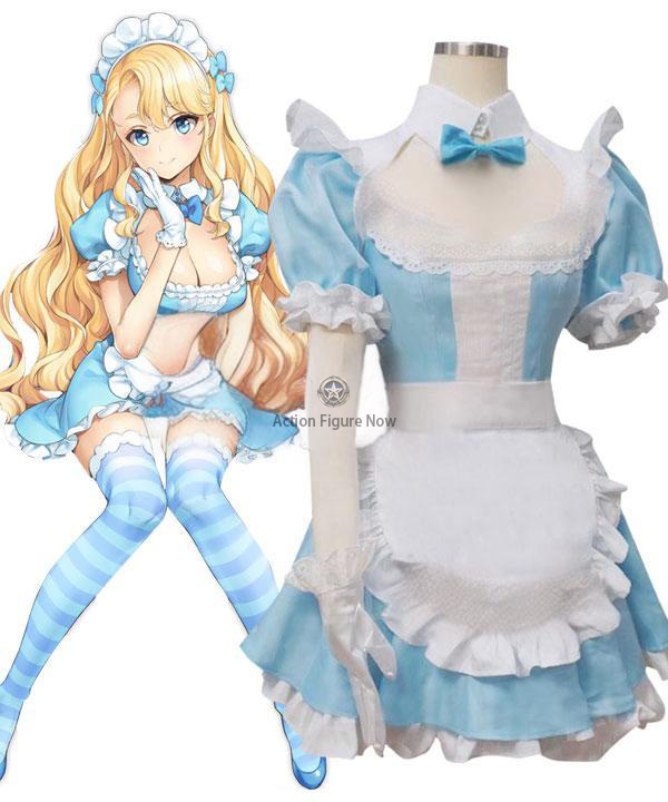 Azur Lane: Emile Bertin French Maid Cosplay Costume