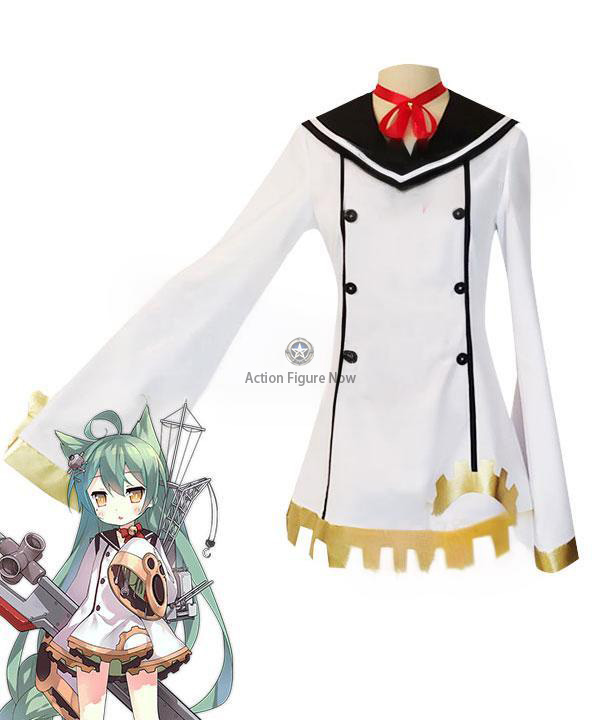 Sexy Anime Azur Lane IJN Akashi Cosplay Costume