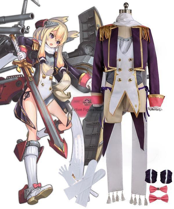 Azur Lane Warspite Cosplay Costume