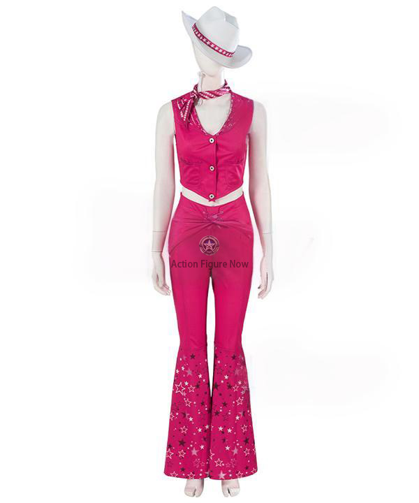 2023 Barbie Movie Cowgirl Cosplay Costume Outfit