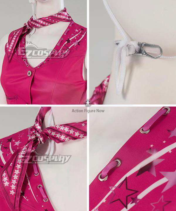 2023 Barbie Movie Cowgirl Cosplay Costume Outfit
