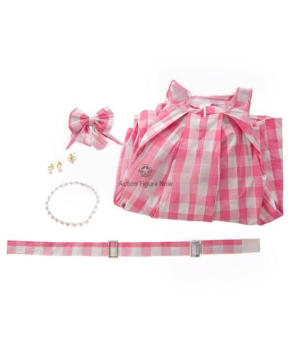2023 Barbie Movie - Deluxe Pink Dress Cosplay Outfit