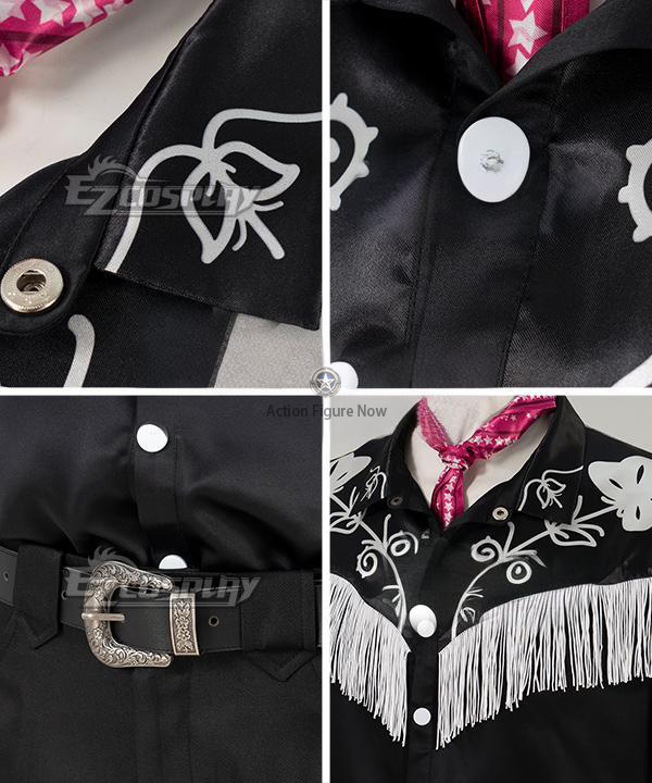 2023 Barbie Movie Ken Cowboy Costume for Cosplay