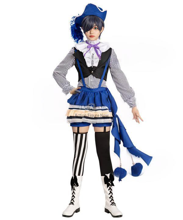 Black Butler: Book of Circus - Ciel Phantomhive Cosplay Costume