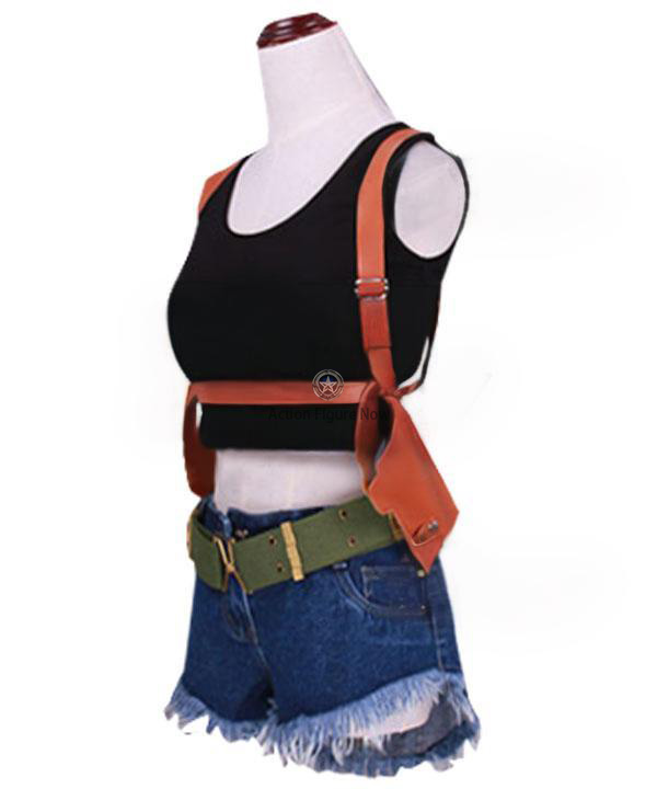 Black Lagoon Revy Two Hands Up Gun Cosplay Costume