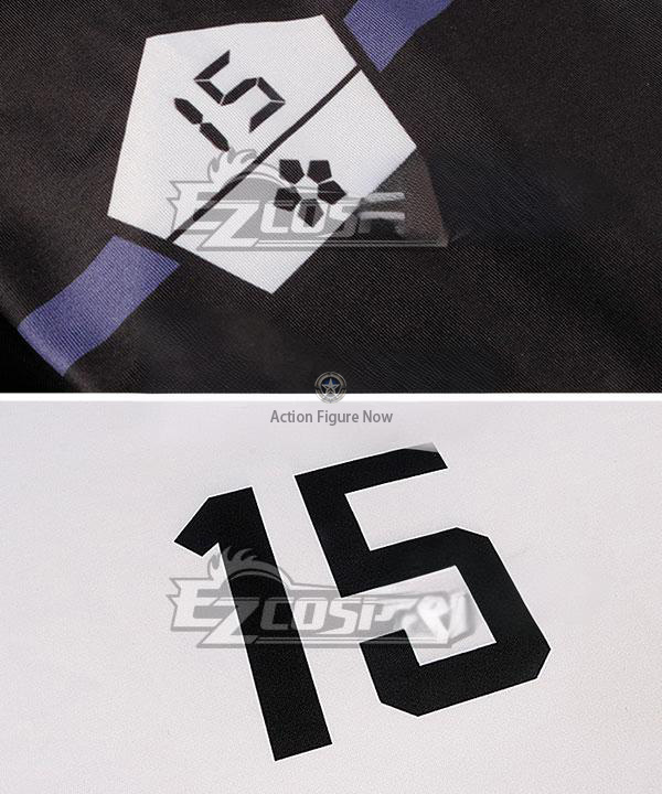 Blue Lock Yoichi Isagi, Meguru Bachira, Seishiro Nagi White Team Cosplay Costume