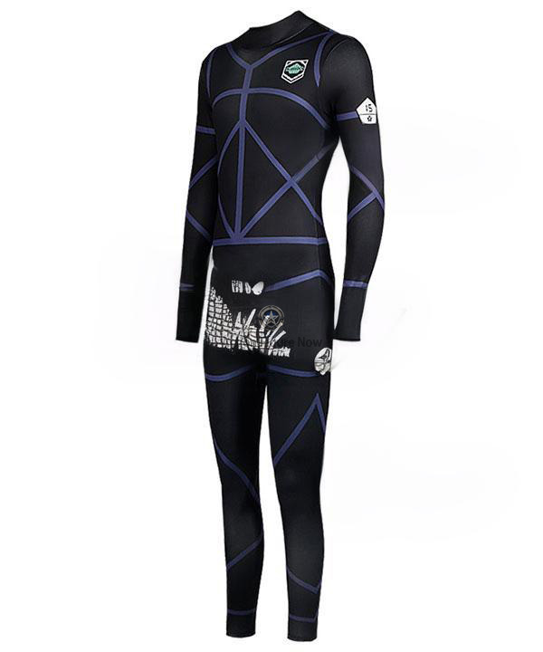 Blue Lock Yoichi Isagi, Meguru Bachira, Seishiro Nagi White Team Cosplay Costume