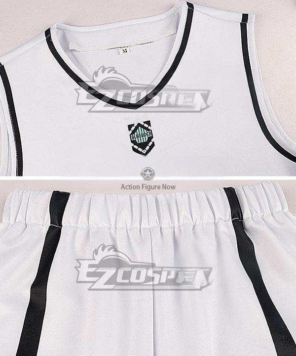 Blue Lock Yoichi Isagi, Meguru Bachira, Seishiro Nagi White Team Cosplay Costume