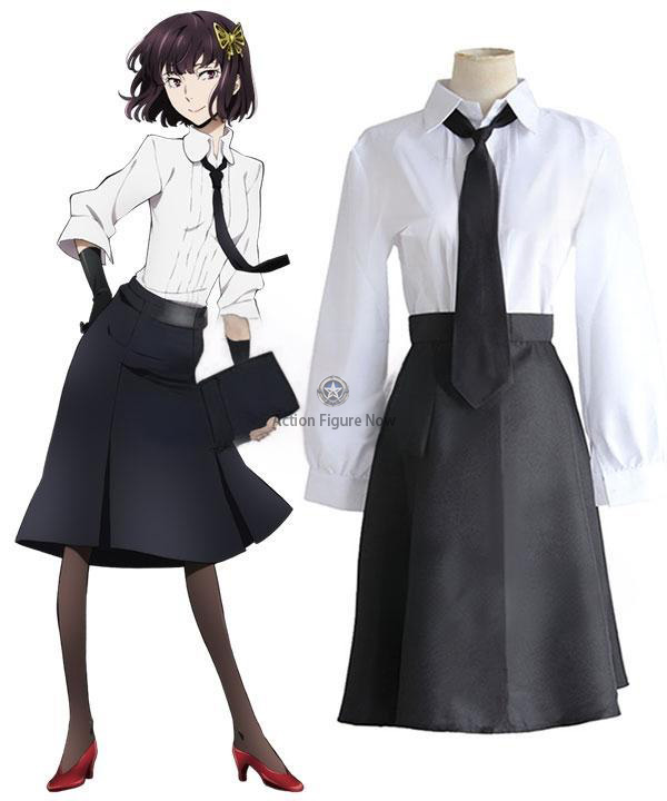 Akiko Yosano Bungou Stray Dogs Cosplay Costume