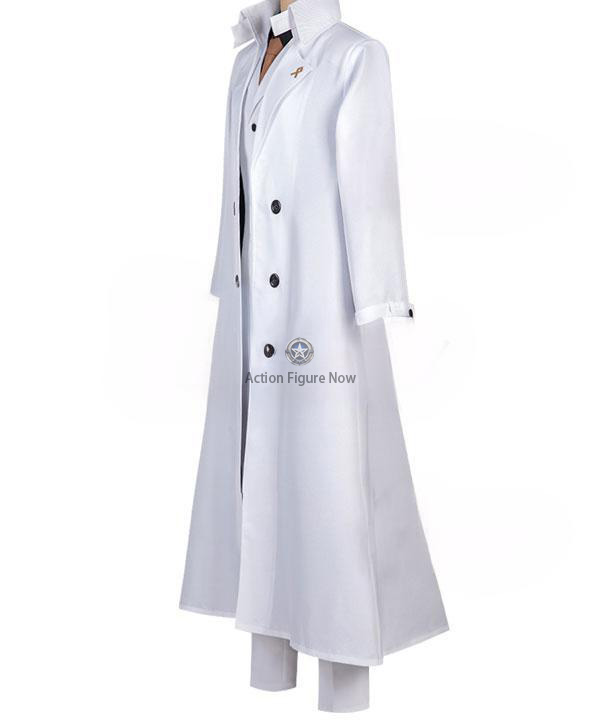 Osamu Dazai White Cosplay Costume from Bungou Stray Dogs: Dead Apple