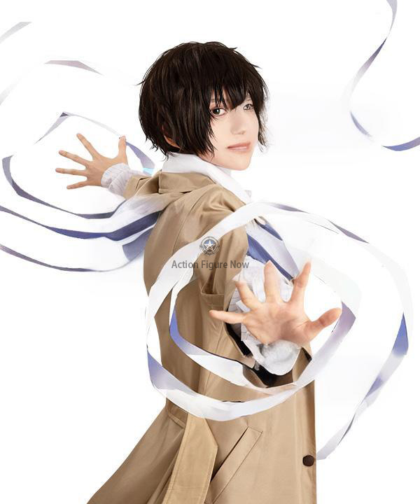 Bungou Stray Dogs Osamu Dazai Brown Trench Coat Costume