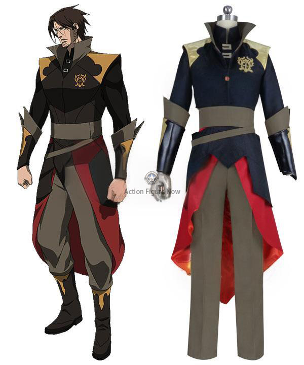 Trevor Belmont Cosplay Costume from Castlevania Season 3